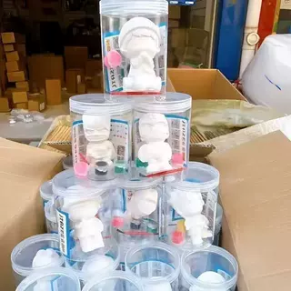 儿童石膏娃娃桶装涂色鸦diy网红彩绘画摆地摊礼物玩具批发3d立体
