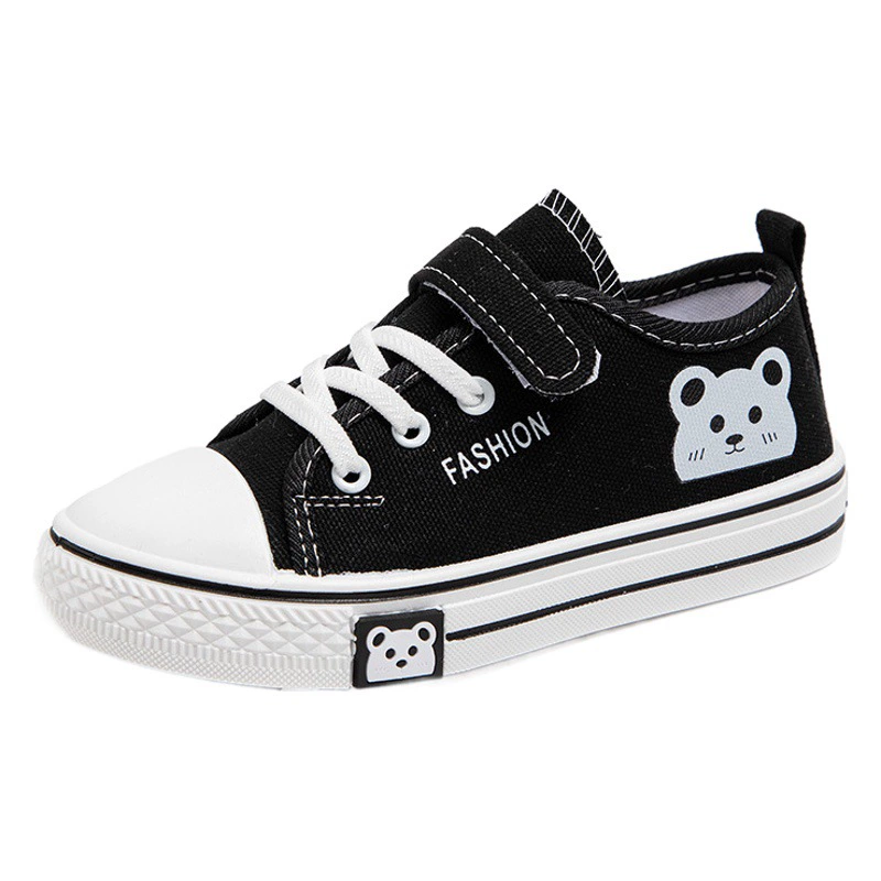 Детская обувь на холсте 2024 зимняя новая детская обувь для мальчиков начальной школы спортивная обувь на холсте маленькая белая обувь для девочек