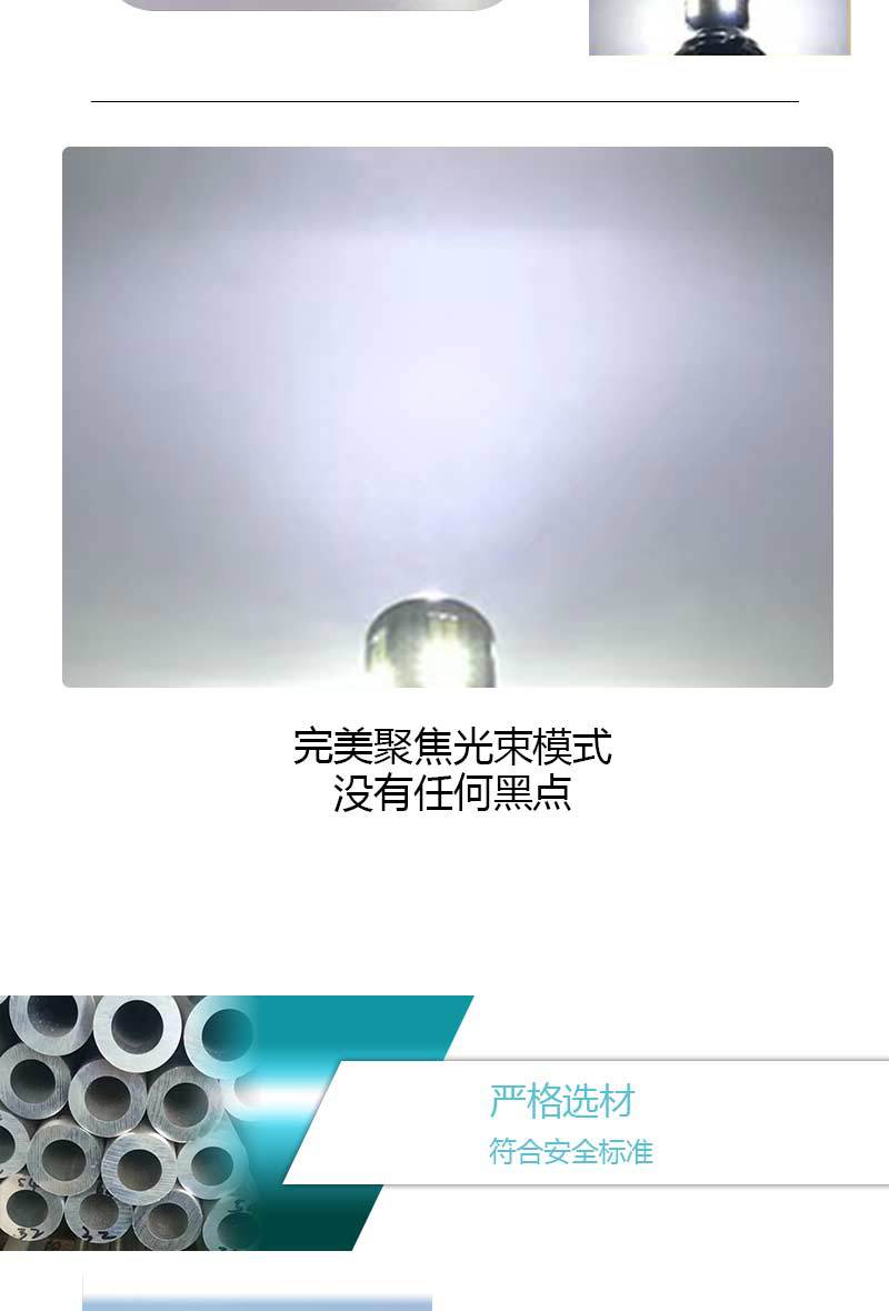 Cross-border car and motorcycle front headlights H4 BA20D H6 dual-color 3570 high-power high-brightness strong light headlights