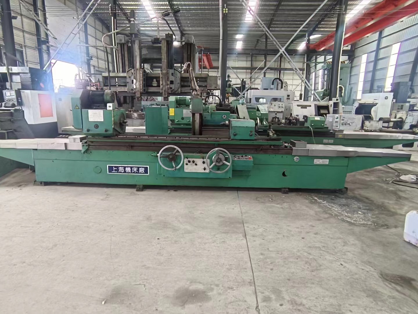 转让二手上海MQ1350Bx2米外圆磨磨削直径500