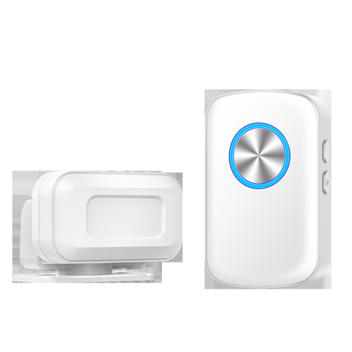 Plug-in door welcome voice prompt shop entrance welcome supermarket commercial split wireless doorbell 