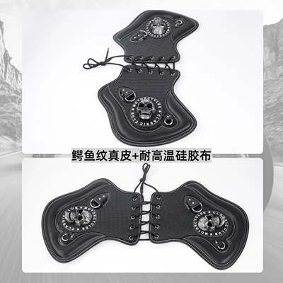 Motorcycle Leather Crocodile Pattern Heat – Motorcycle cushion