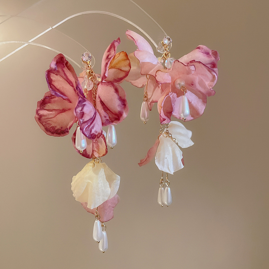 Aguja de plata-púrpura