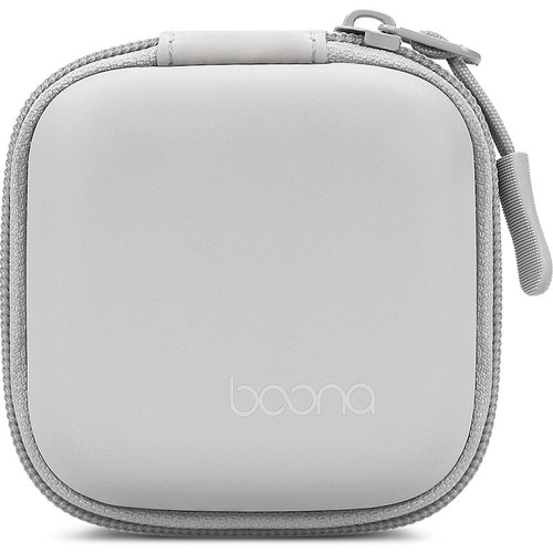 Leather EVA digital storage bag earphones Apple power charger data cable U disk U shield hard shell protection
