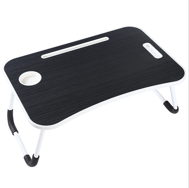 Escritorio de cama plegable mesa de computadora dormitorio dormitorio dormitorio estudio casero pequeña mesa de madera sólida