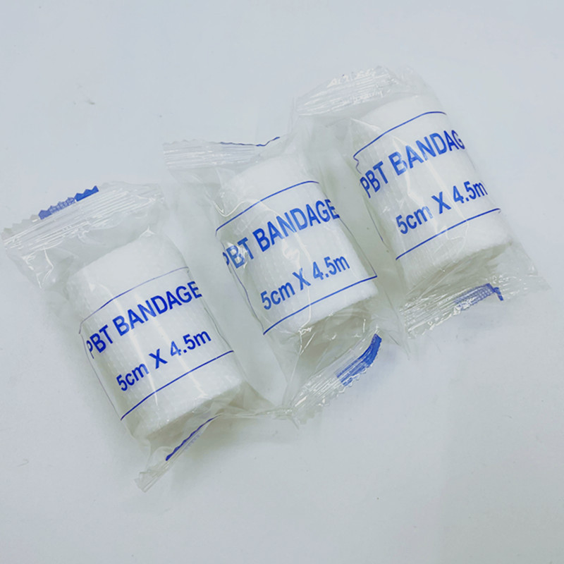 5*450 PBT弹性绷带 包扎弹力绷带 纱布绑带 急救包配件厂家直销