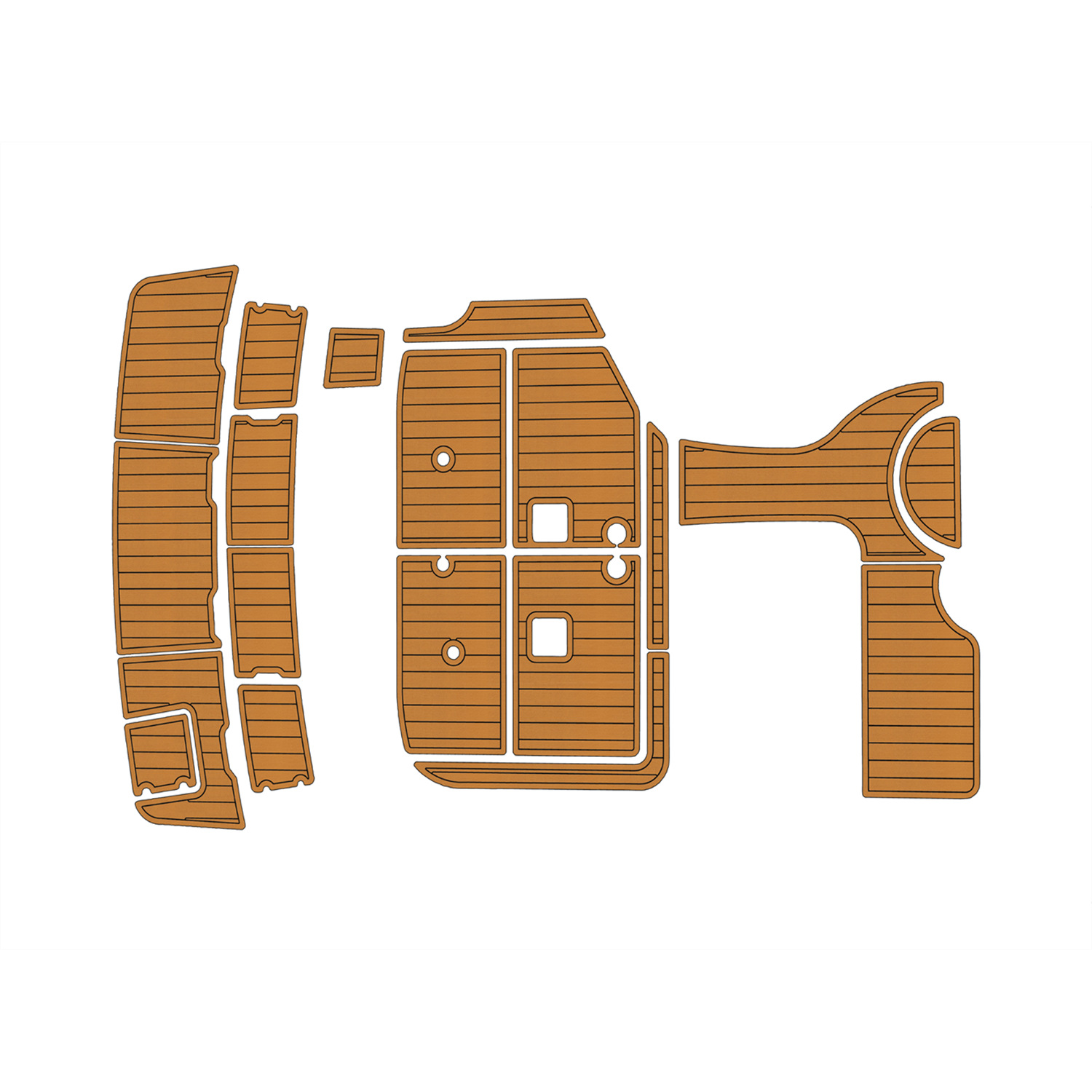 1998-2002 Chaparral 300 Signature EVA Faux Teak Marine Floor