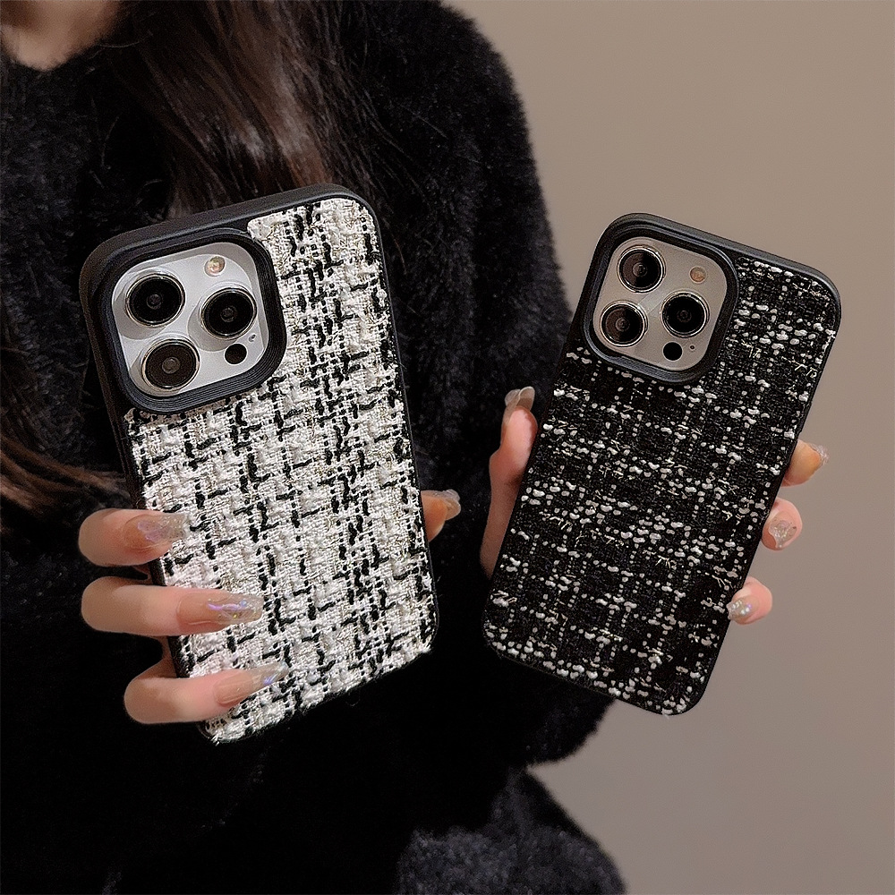 Funda protectora de franela para iphone pro max plus rígida_voghion.com