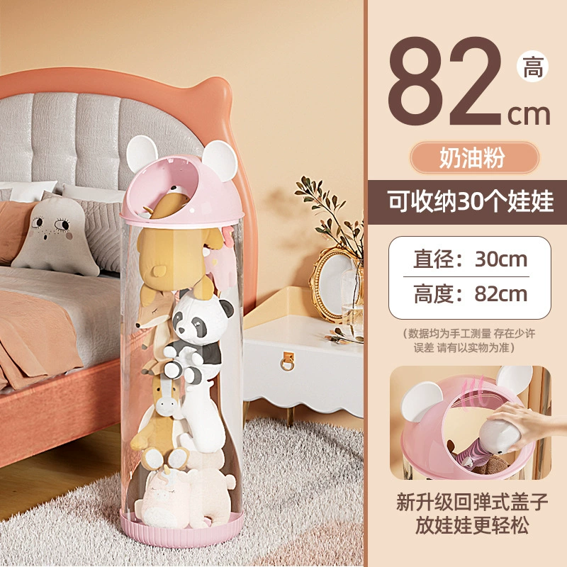 Doll, storage system, plush toy