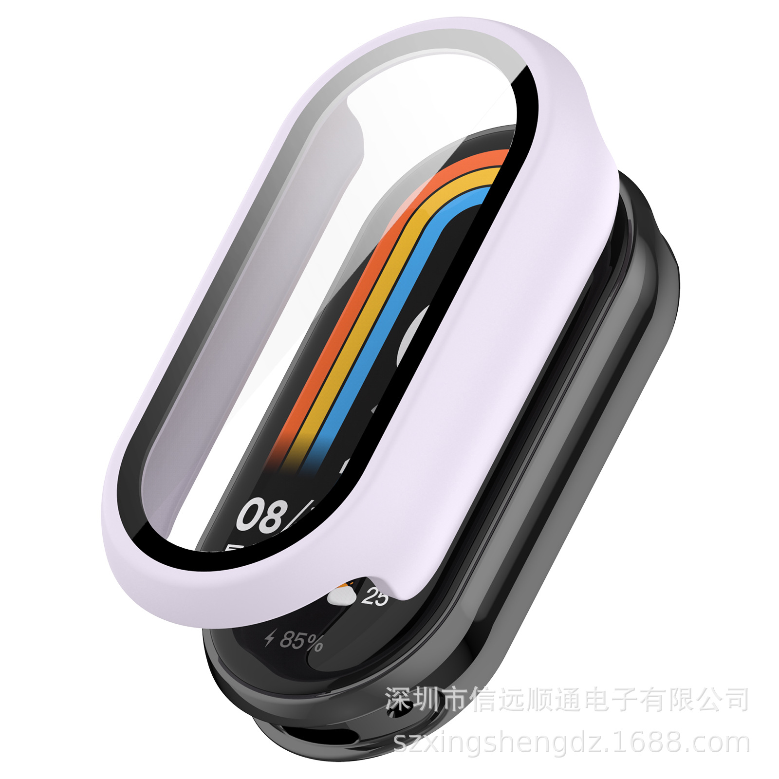 Xinyuan Shuntong is suitable for the NFC standard case and film integrated Mi 8/9 tempered film watch case of Mi Band 10 undefined