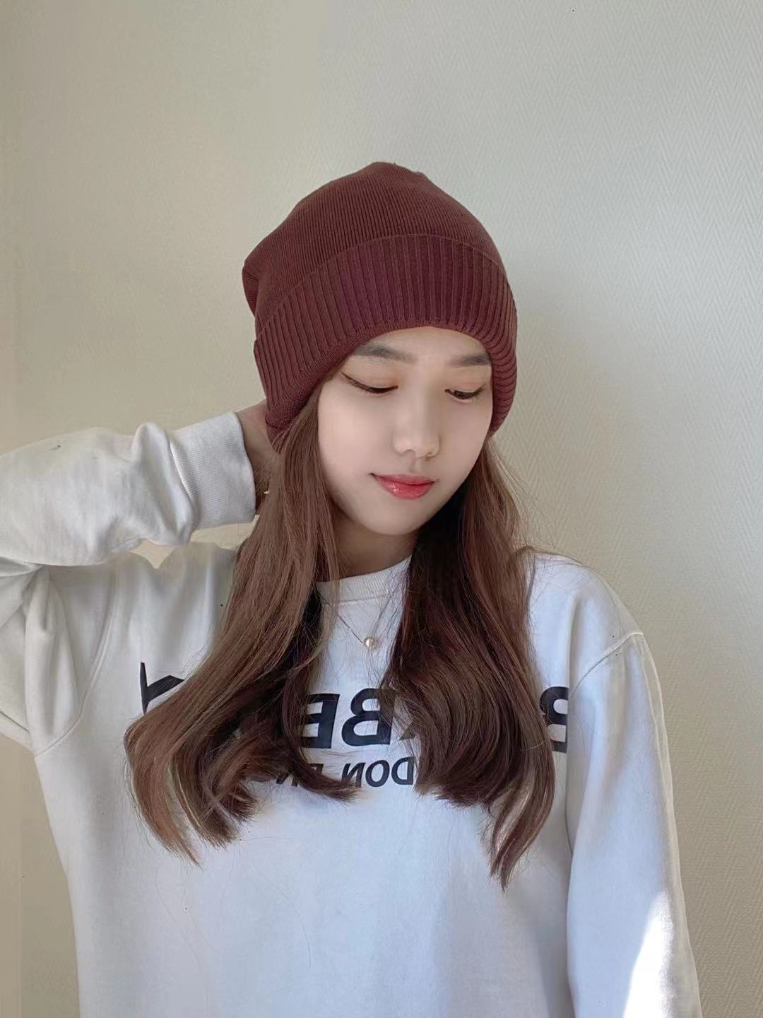 艺术贴布堆堆帽Embroidered Beanie