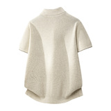 ZY8117-3D短袖T恤休闲cleanfit莱赛尔天丝老钱风针织OLO，男装针织衫/毛衣，星座614