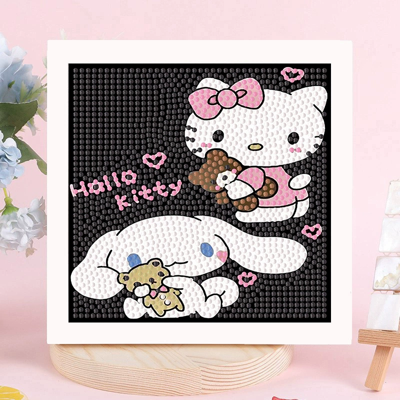 Мультяшная умная игрушка, DIY, новая коллекция, детское handmade diy, украшенная бриллиантами
