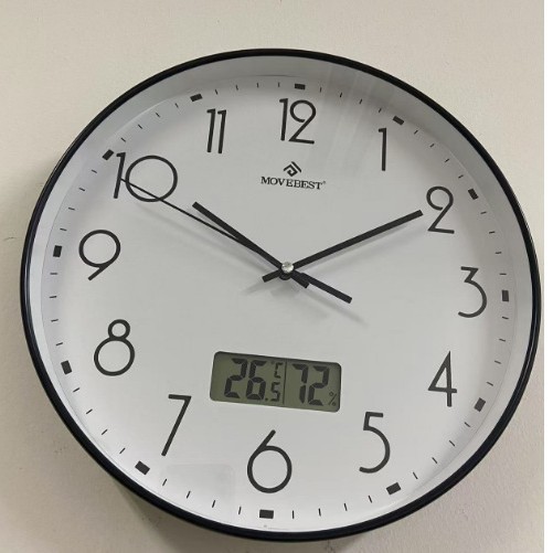 12inch - black frame and white surface