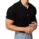 American-style Lel Knitted Short-sleeved Polo Shirt Men's Summer Dongdaemun New T-shirt Honeycomb Breathable Casual Top