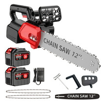 电锯伐木锯家用电动锯小型链条锯子手持锯树大功率手提电链锯锂电