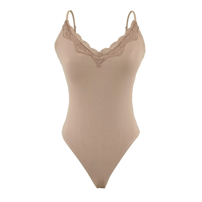 Летний кружевной bodysuit, комбинезон, съемные вставки, майка-бюстье, кружевное платье, слим фит