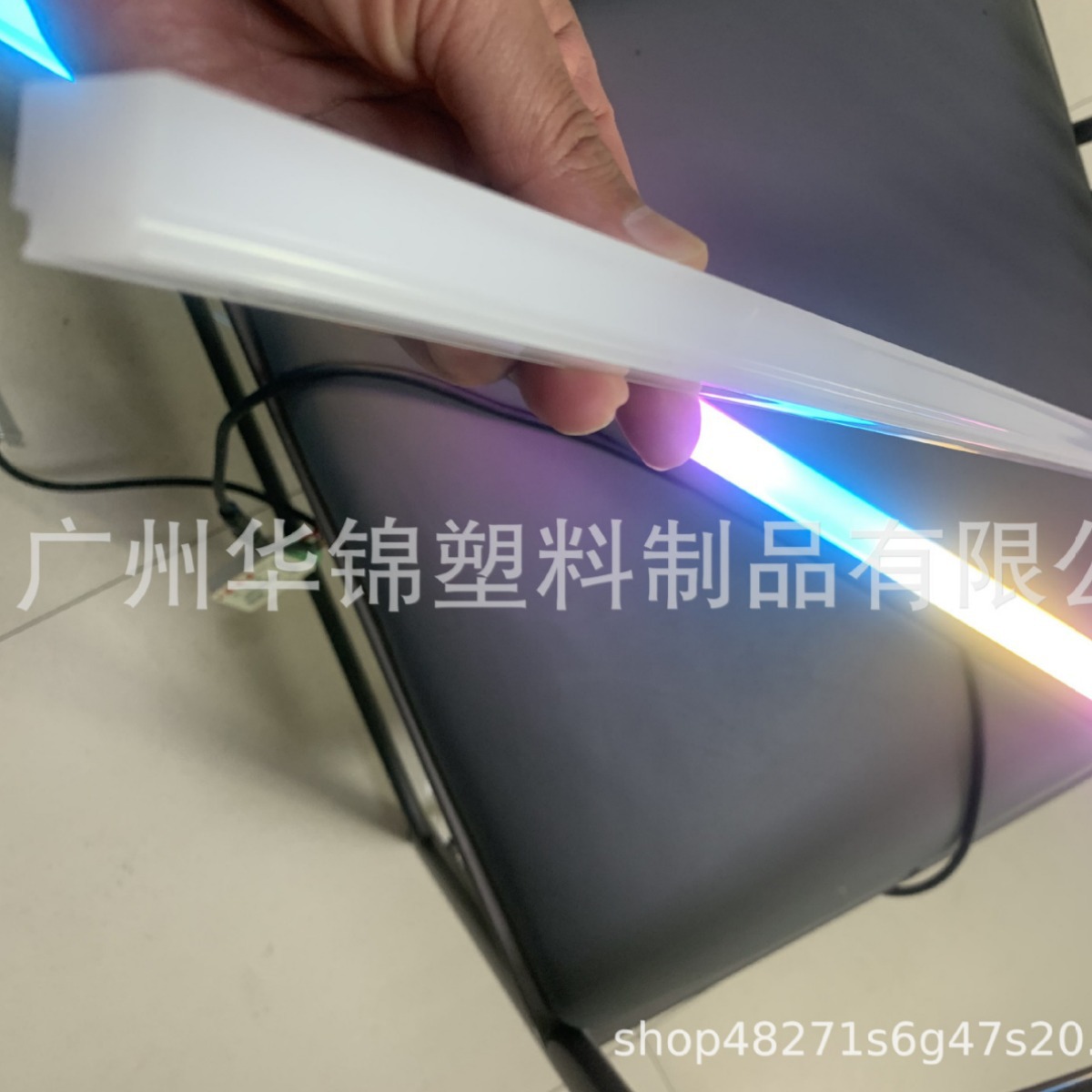 灯饰配件厂家直销亚克力发光棒管 新型散光材料 户外桥梁亮化工程