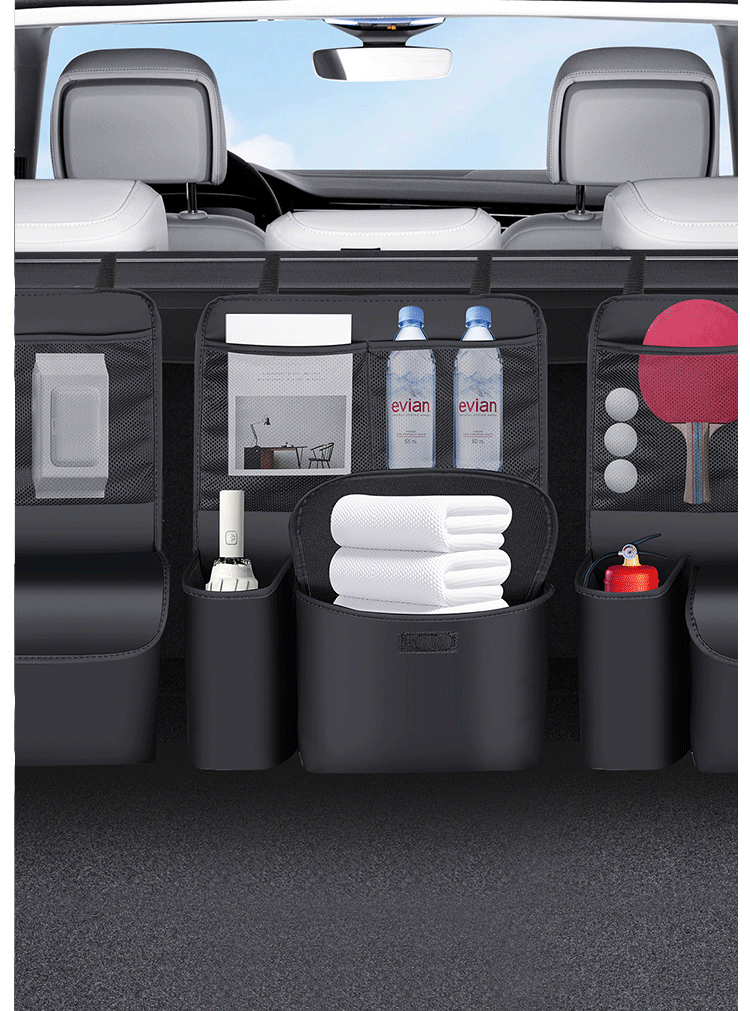 Car Trunk Storage Bag, Off-Road Vehicle Seat Back Rack, Car Supplies, Multi-Functional Hanging Storage