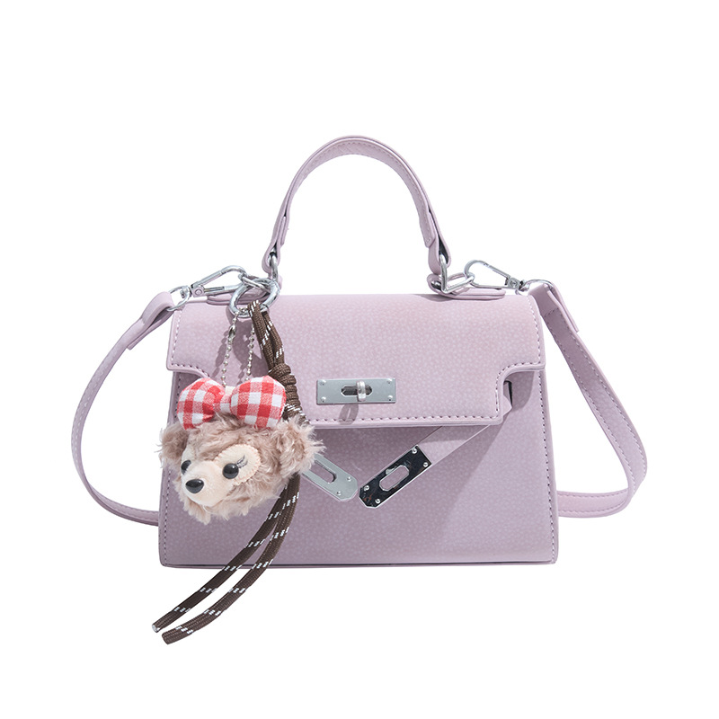 Bolsos de nuevo estilo de verano para mujer 2025 moda de alta calidad bolso de mensajero de un solo hombro bolso de Kelly portátil de nicho