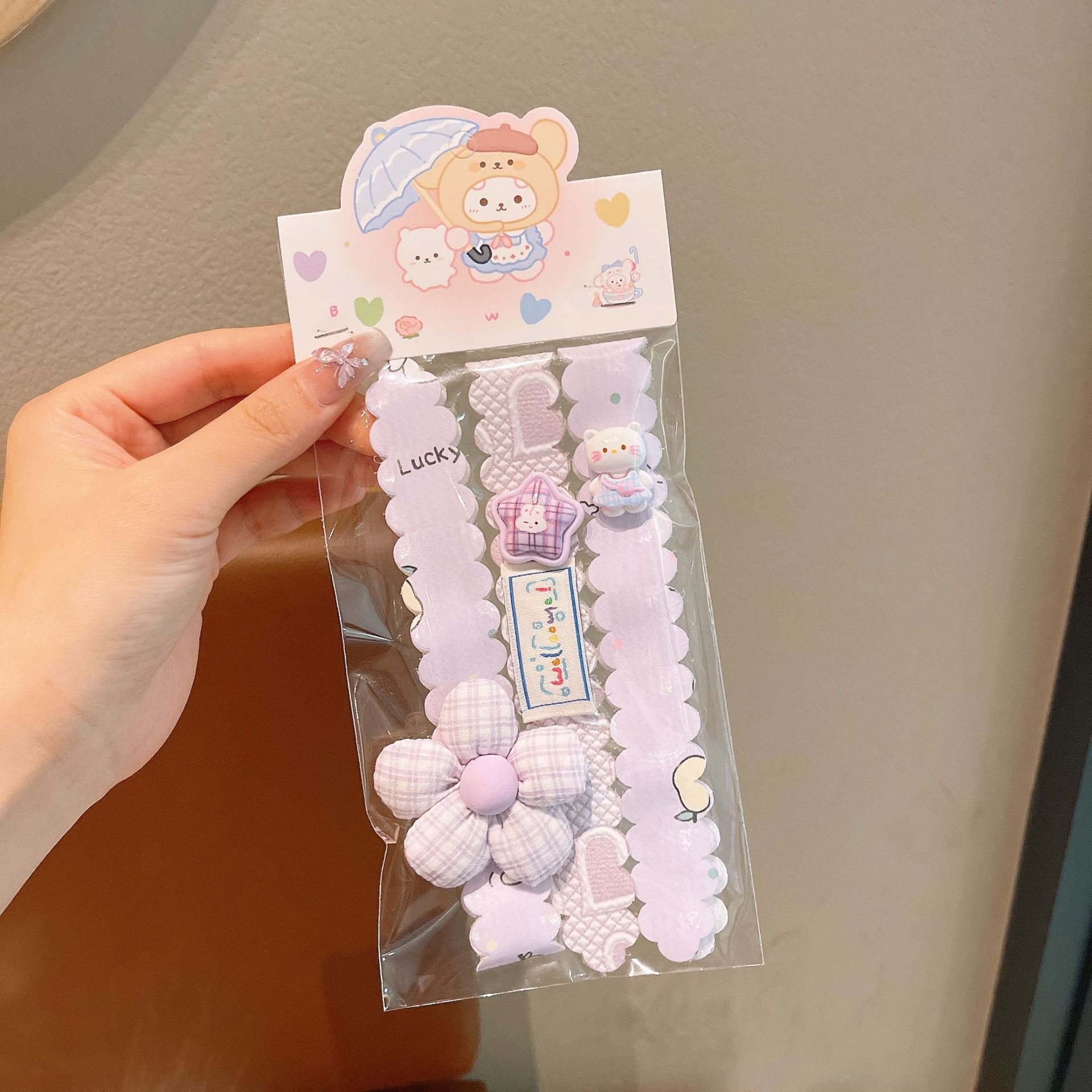 Flores de punto para niños velcro clip para el cabello bandas de cabello para bebés pestañas toque de cabello para niñas correa para el cabello