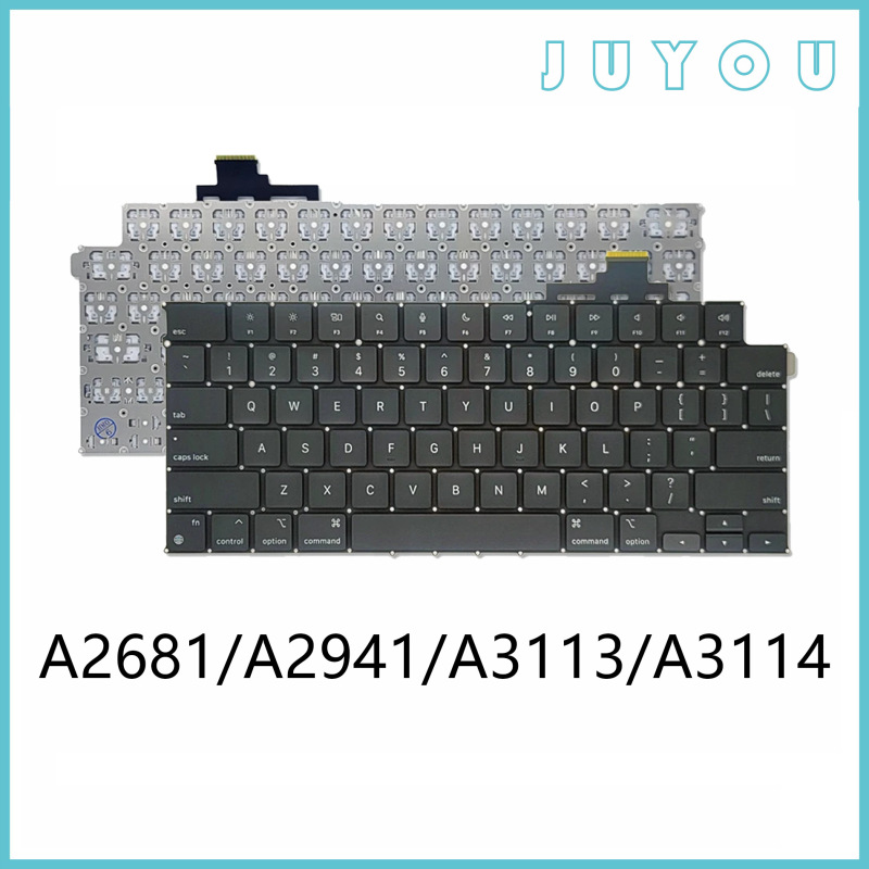 Suitable for Apple MacBook A2681 A2941 A3113 A3114 Keyboard Uk Built-In Keyboard Us Keyboard