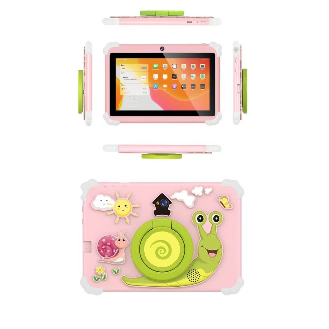 Tablet para niños caracol 7 pulgadas Android 1212 + 512G software de muñeca WIFI Blue Learning Machine