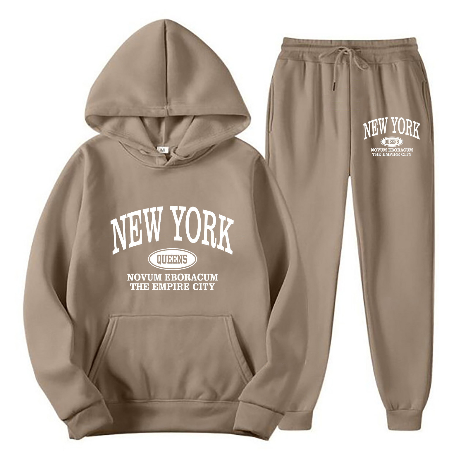 Herren Kapuzenpullover Und Jogginghose Set Sport Freizeit Outfit_voghion.com