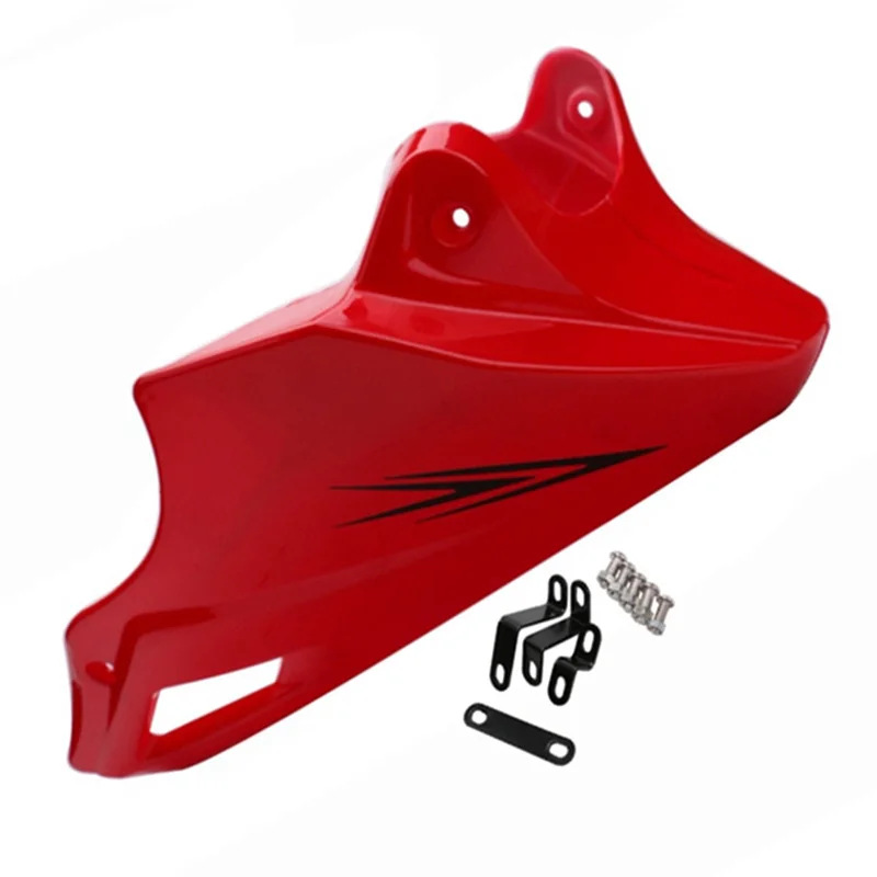 Suitable for Honda HONDA MSX125SF silver steel monster lower air deflector engine cover modification accessories