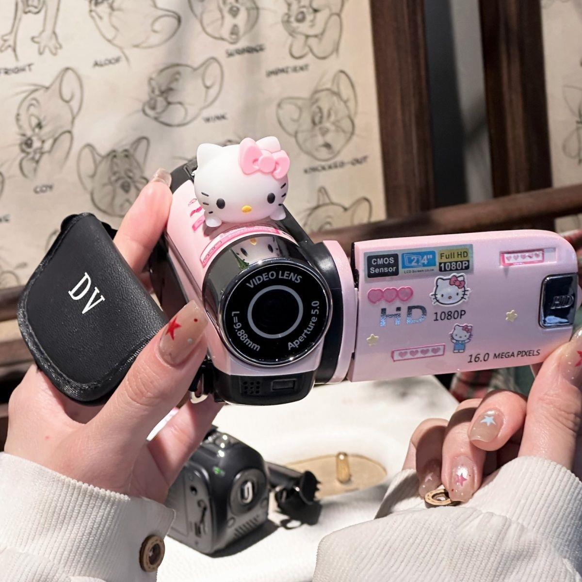 Hellokitty Hello Kitty Digital Camera Hd Camera Birthday Gift Valentine's Day Gift Birthday Gift