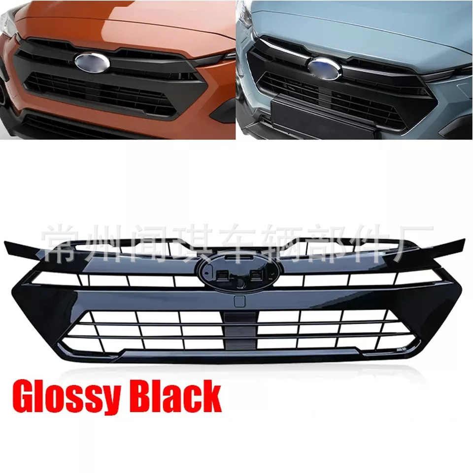 Subaru Crosstrek 2024 ön bamper barmaqlığı, parlaq qara