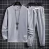 Light gray A02 long sleeve suit