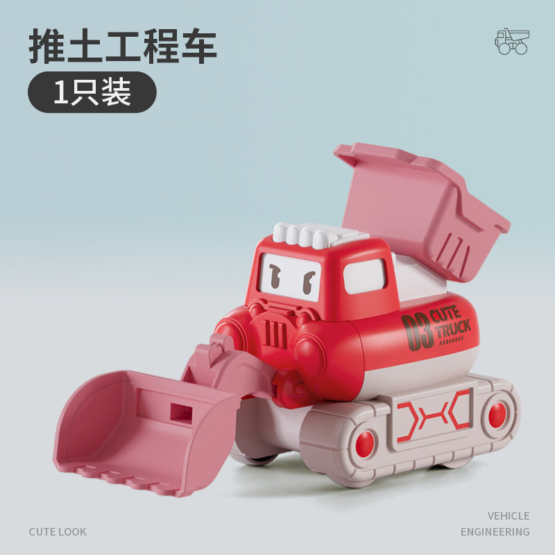 Sonido y luz infantil música infantil enseñanza temprana historia coche de juguete niño ingeniería inercial coche rodillo modelo de simulación image 10