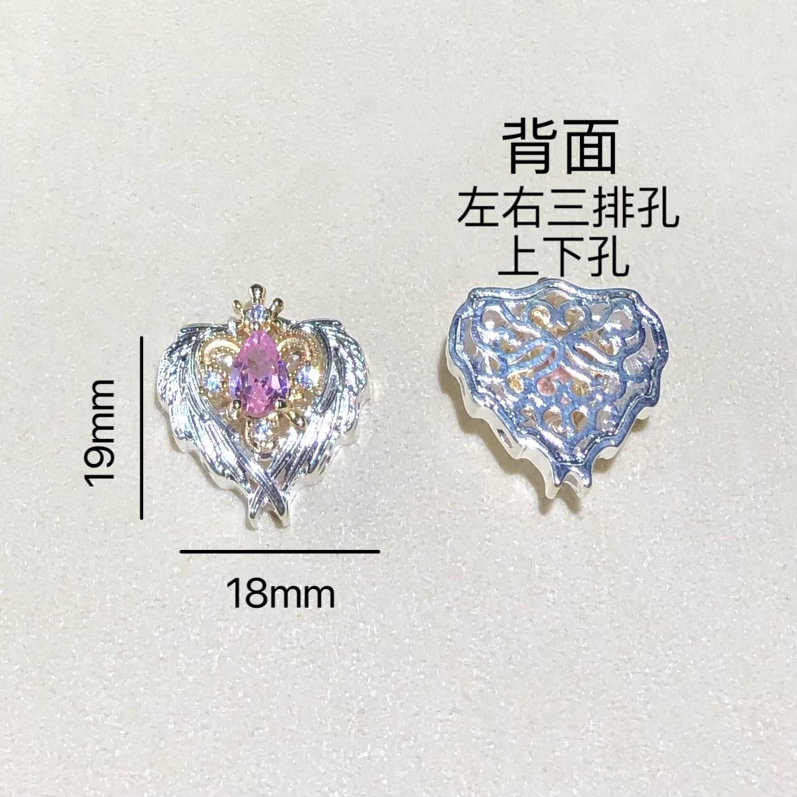 14K Gold-Filled Color-Preserving Crystal DIY Accessories Egg-Shaped Star Moon Magic Box Bead Spacer Bracelet Necklace Accessories