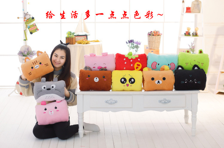 Hand Warmer Pillow Office Nap Cute Girl Hand Warmer Cartoon Cushion Wholesale Hand Cover Gift Wholesale
