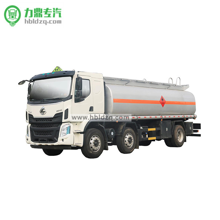 四川牌东风18吨油罐车图片视频出售异地审车 22方三桥流动加油车