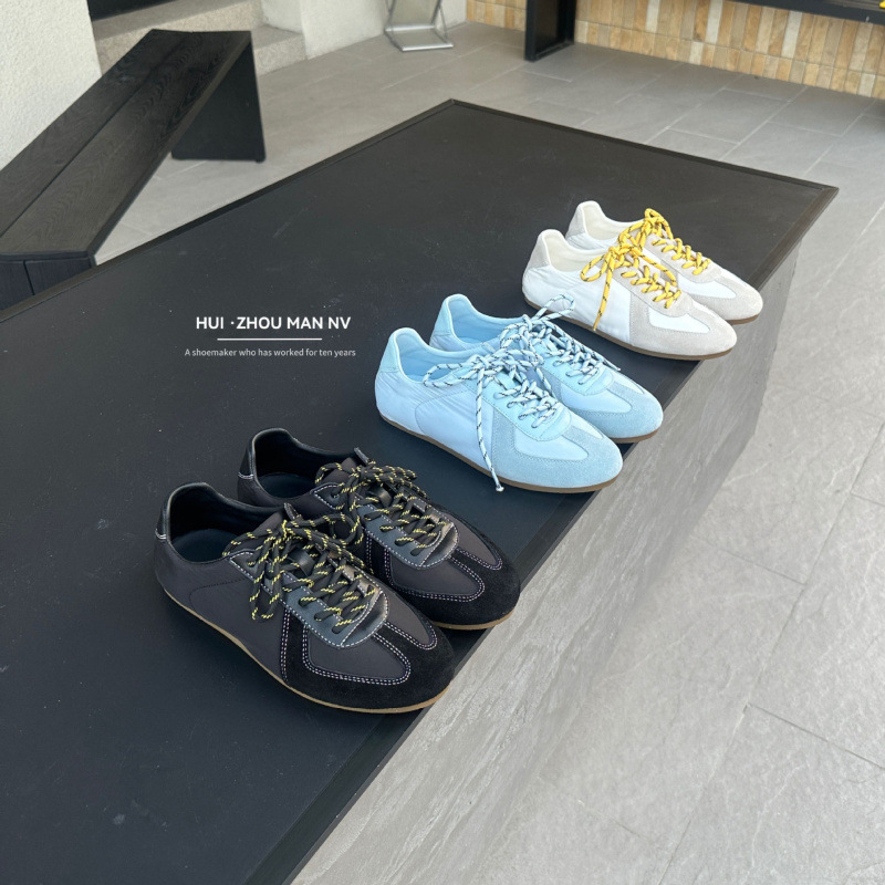 Genuine Leather Casual German Training Shoes for Women 2026 New Super Popular Soft-Soled Sneakers Dopamine Sports Shoes Versatile Retro Shoes Genuine Leather Casual German Training Shoes for Women 2026 New Super Popular Soft-Soled Sneakers Dopamine Sports Shoes Versatile Retro Shoes