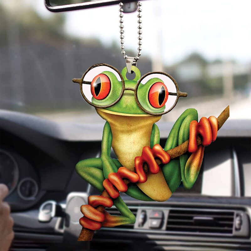 Cross Border New Hot Sale Funny Butterfly Green Frog Car Hanging Backpack Key Ring Accessories Home Decorations Cross Border New Hot Sale Funny Butterfly Green Frog Car Hanging Backpack Key Ring Accessories Home Decorations