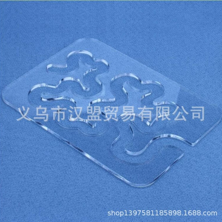 Новый стиль акрилового шитья лоскутная линейка шитья шитья линейка шитья шитья линейка шитья инструмент полый набор DIY