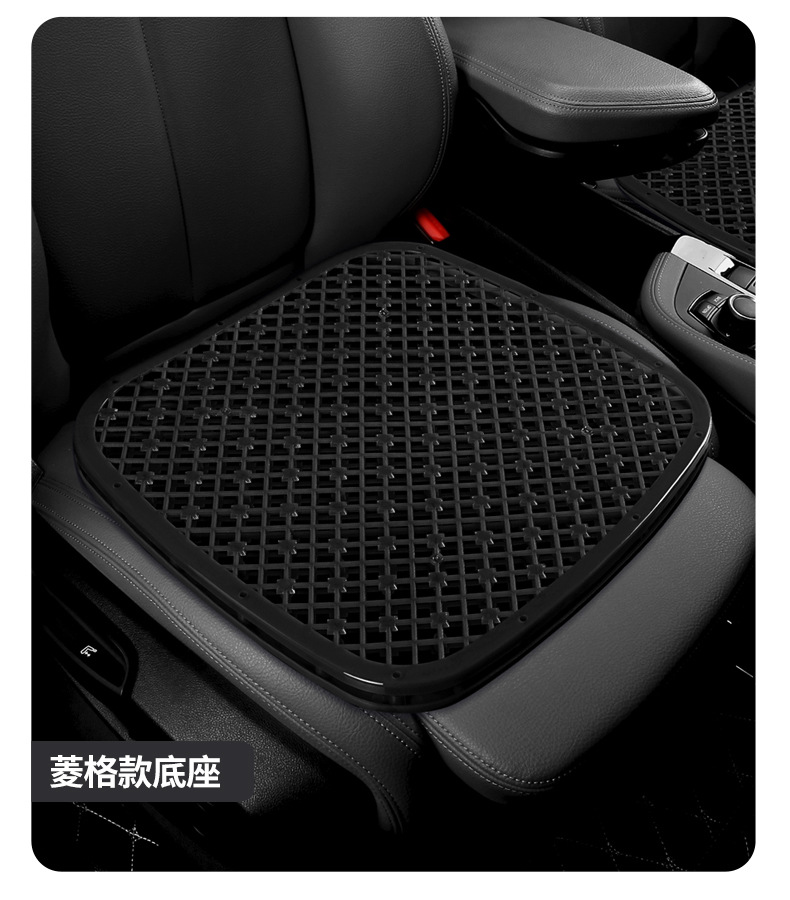 Ventilated and breathable cool cushion, cool plastic car seat cushion for forklifts, wheel loaders, excavators, taxis, summer seat cushion