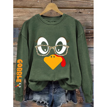 M 89068 Vintage Crew Neck Casual Hoodie ����Բ����������