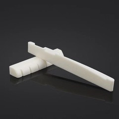 Folk acoustic guitar upper and lower cow bone saddles High quality cow bone guitar saddles bridge saddle guitar accessories