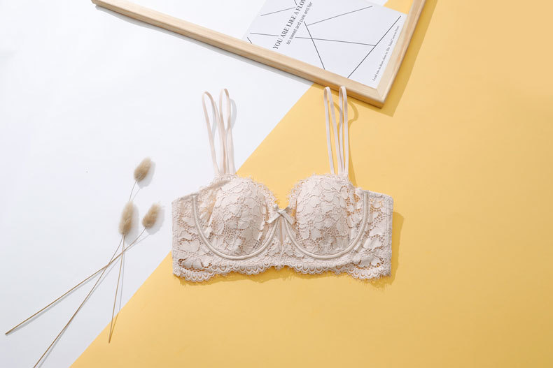 Sexy Wimpern, Spitze, Hasenohren, gerafft ohne Schultergurte, schöner Rücken, mehrere Tragemöglichkeiten, klein_voghion.com