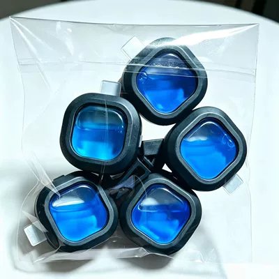 Cross-Border Car Air Freshener for Car Air Conditioning Vents, Long-Lasting Fragrance and Odor Removal, High-End Car Perfume, Pack of Five (Car Perfume Aromatherapy) - opp-blue-ocean-five-pack
