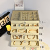 오프화이트 쓰리인원 [쓰리인원 + 18그리드 + 6그리드 + 2그리드 + 빈접시]