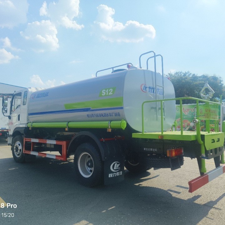 National Vi 15-Ton Shaanxi Automobile X9 Sprinkler Truck, 15-Ton Garden and Highway Dust Removal and Suppression Truck, 15-Ton Construction Site Dust Suppression Truck with Fog Cannon