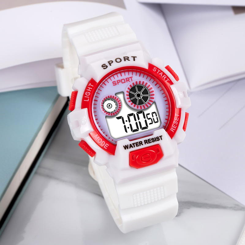 Explosión de relojes electrónicos para niños estudiantes multifunción simple nocturna relojes electrónicos relojes electrónicos al por mayor