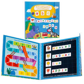 亚马逊儿童磁性拼单词游戏26个英语字母数字启蒙思维早教益智玩具