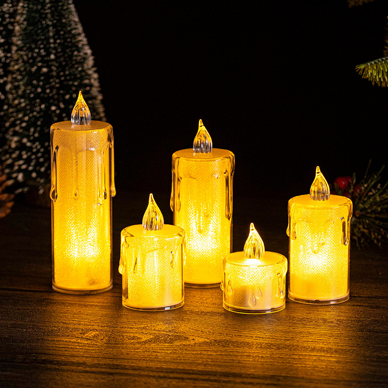 Electronic underwater candle