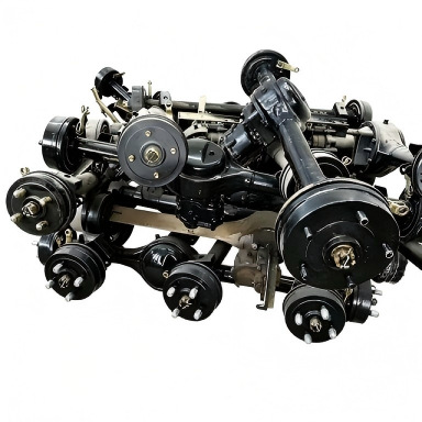 Three-Wheel Motorcycle 160 Drum Brake Non-Shifting Rear Axle Assembly Wholesale and Retail In-Stock Supply Front and Rear Axles